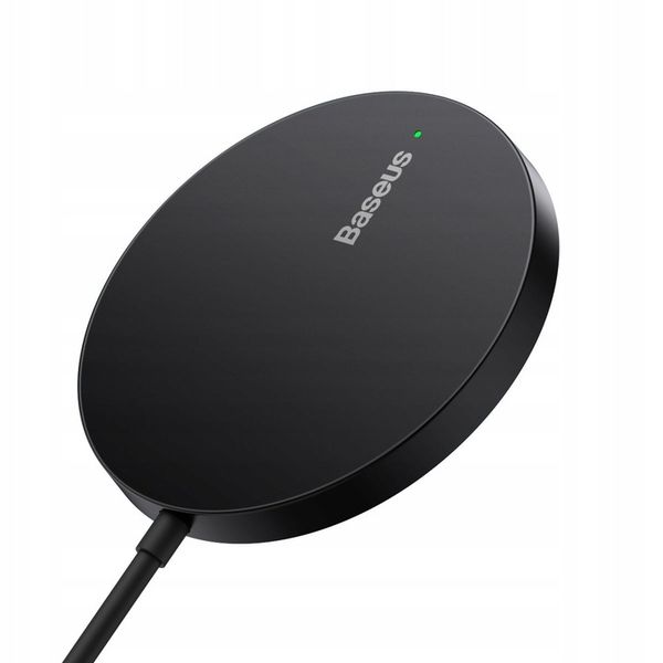 Baseus ładowarka indukcyjna Simple Mini 3 15W MagSafe iphone kabel USB-C zdjęcie 12