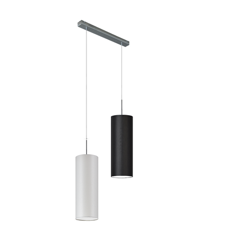 MADERA podwójna biała lampa wisząca E27 na Arena.pl