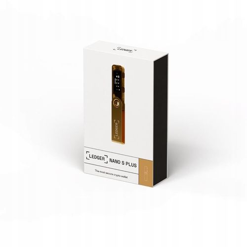 Portfel Ledger Nano S Plus gold na Arena.pl