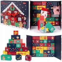 SOXO skarpetki w pudełku kalendarz adwentowy 12pak na prezent dla kobiety