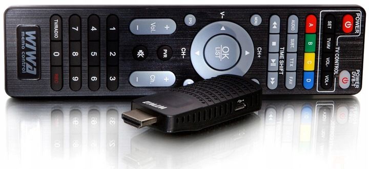 Dekoder Tuner Wiwa TV Naziemnej DVB-T2 HEVEC MINI zdjęcie 2