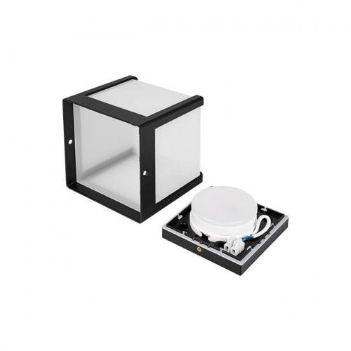 CZARNA OPRAWA ARCHITEKTONICZNA CUBE-1 IP54 15W GX53 LED na Arena.pl