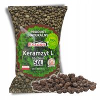 Keramzyt Ogrodniczy Drenaż Ceramiczny 50L Podłoże hydroponika