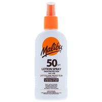 Malibu Sun Lotion Spray SPF50 Wodoodporny Spray 200ml
