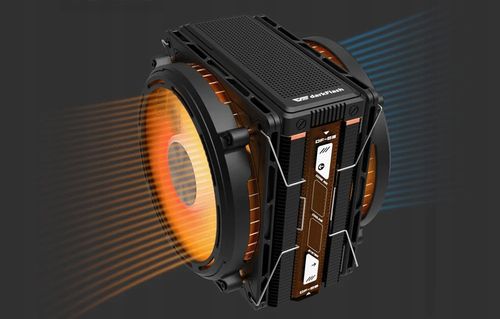 Chłodzenie CPU DARKFLASH E400 PLUS (czarne) na Arena.pl
