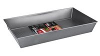 Blacha forma do pieczenia prostokątna nieprzywieralna IDEAL 39,5 x 23,5 cm na duże ciasto