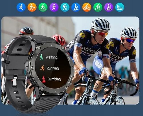 SMARTWATCH ZEGAREK POLSKIE MENU ROZMOWY SPORT SMART WATCH MĘSKI C21 na Arena.pl