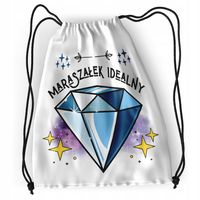 Plecak Sportowy Szkolny Marszałka Worek Torba Z Nadrukiem Ze Zdjęciem