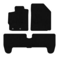 Dywaniki samochodowe welurowe BASIC czarne Toyota Yaris II 2005-2011