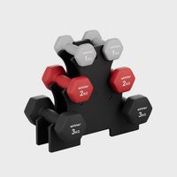 Zestaw hantli ze stojakiem Athler Lion 10 Fitness Domowy Trening 12kg