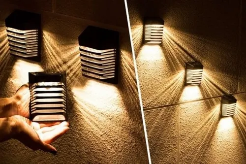 10x Lampka Solarna Elewacyjna LED z Czujnikiem na Arena.pl