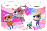 Skarbonka Ceramiczna - Super Kotki - Super Kitties