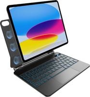 POWYSTAWOWY Etui z klawiaturą nimin dla iPada 10.9" 10., magnetyczne AZERTY
