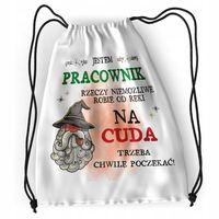 Plecak Dla Pracownika Sportowy Szkolny Worek Torba Z Nadrukiem Ze Zdjęciem