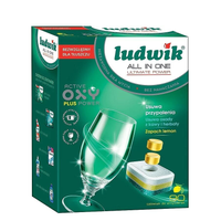 Ludwik All in One Tabletki do zmywarek Lemon 90szt