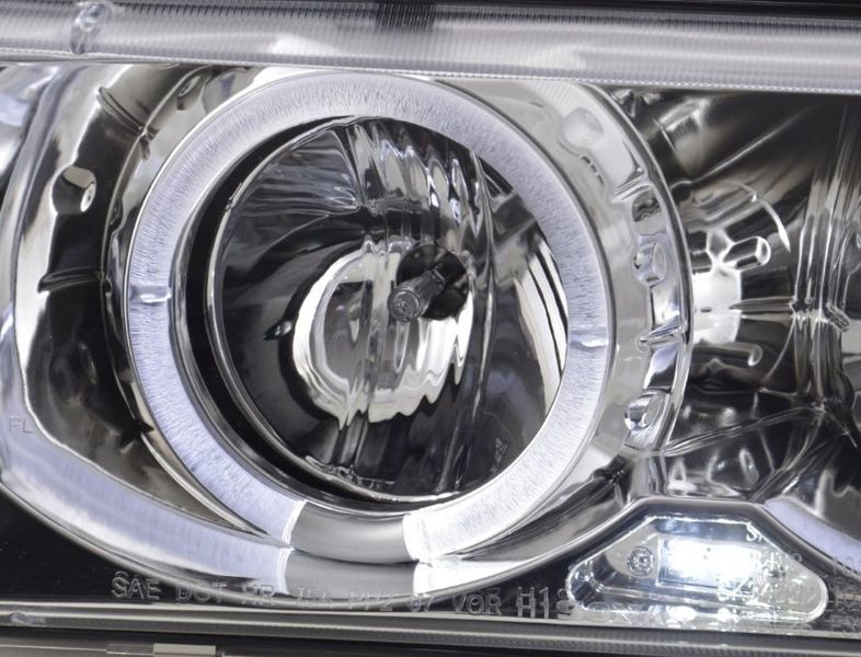 Lampy Reflektory BMW E36 SEDAN SOCZEWKA RINGI zdjęcie 2