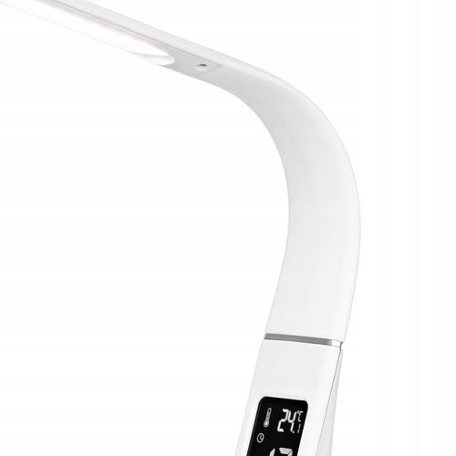 Lampka na biurko biurkowa LED nocna regulacja budzik LCD 7W USB Rebel na Arena.pl