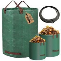 Worek ogrodowy na liście kosz na trawę odpady XXL 500l