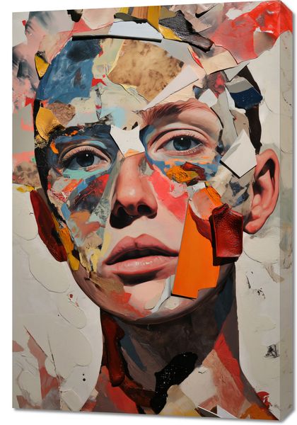 Obraz 60x90cm Podział Samego Siebie zdjęcie 1
