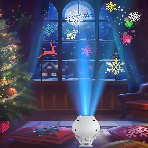 Projektor Rzutnik Laserowy Led Astronauta Kosmonauta Lampka Nocna Dzieci na Arena.pl