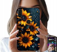 ETUI DO HUAWEI P20 PRO - SŁONECZNIKI, SŁONECZNIK, KWIECISTE WZORY