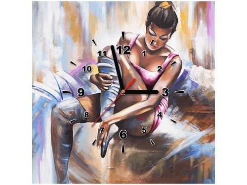 40X40CM ZEGAR TANCERKA OBRAZ na Arena.pl