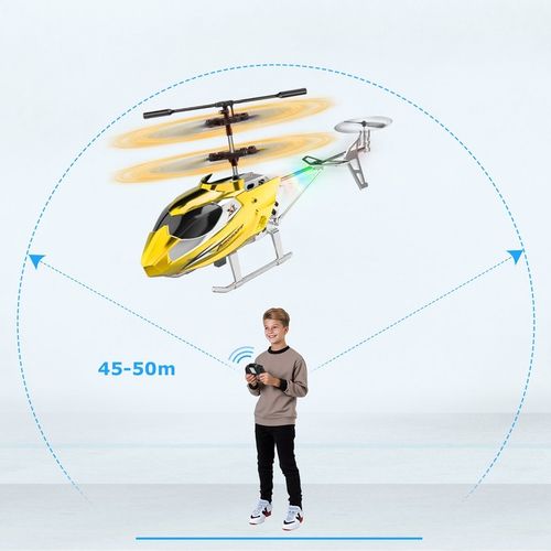 HELIKOPTER ZDALNIE STEROWANY SAMOLOT RC NA PILOT PREZENT ŚMIGŁOWIEC Z LED na Arena.pl