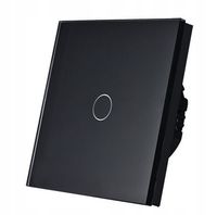 DOTYKOWY WŁĄCZNIK ŚWIATŁA 1K POJEDYNCZY SZKLANY