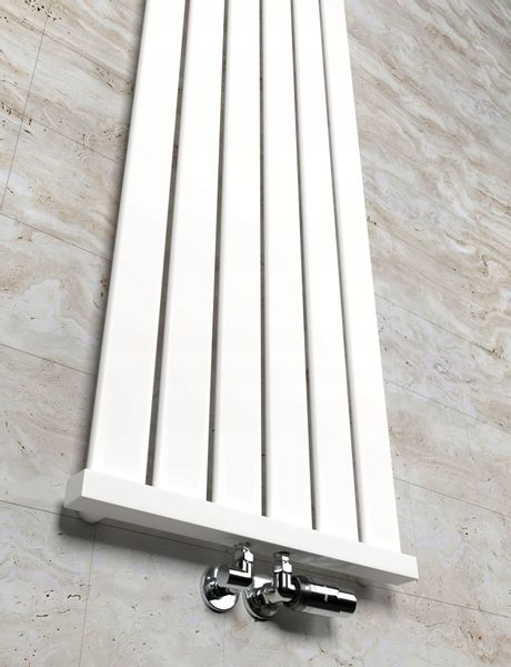 Grzejnik dekoracyjny LOTUS 120x61 BIAŁY MAT zdjęcie 8