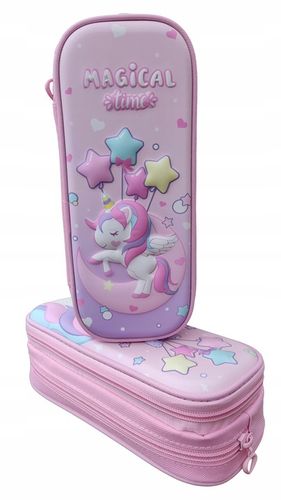 DUŻY PIÓRNIK PODWÓJNY DO SZKOŁY JEDNOROŻEC DŁUGOPI na Arena.pl