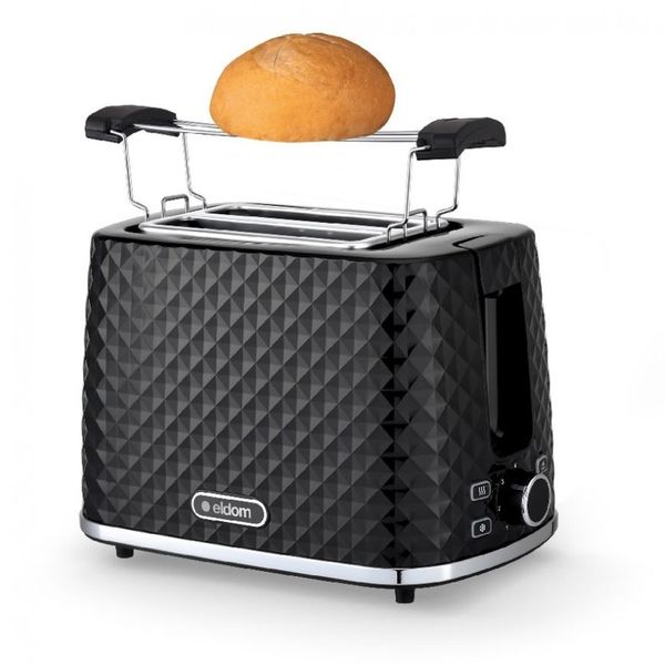 Toster ELDOM TO280C Nadstawka na bułki 7 stopni Podgrzewa OPIEKACZ GRZANKI zdjęcie 1