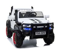 MEGA DZIP 4X4, MIĘKKIE KOŁA EVA, MIĘKKIE SIEDZENIE, PANEL, FULL OPCJA 2x12V