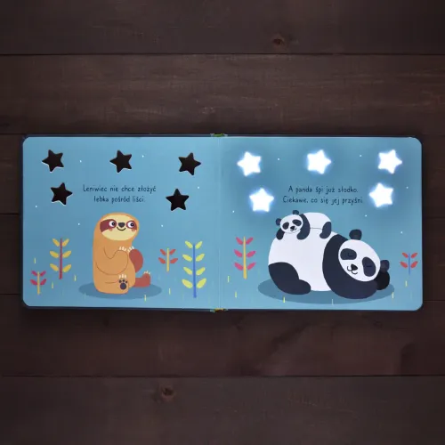 Dobranoc, leniwcu. Seria ze światełkami na Arena.pl