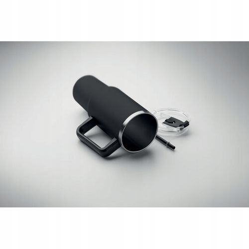 Kubek termiczny z uchwytem termos do samochodu BIG 1200ml ze słomką do auta na Arena.pl