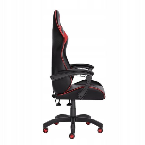 FOTEL GAMINGOWY CYBER CHAIRS X-LOGIC RED - BIUROWY na Arena.pl