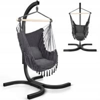 FOTEL WISZACY KOKON HUSTAWKA KOSZ HAMAK OGRODOWY DOMOWY KRZESLO OGRODOWE
