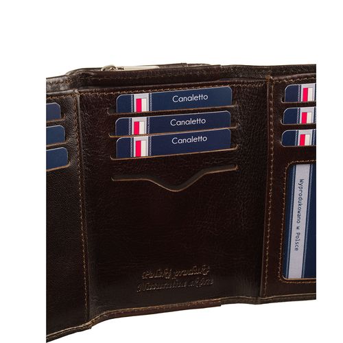 Portfel damski skórzany Canaletto z RFID PD1225cs269 GR RFID na Arena.pl