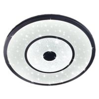 LAMPA sufitowa VEN P-9170/51 dekoracyjna OPRAWA plafon LED 74W z efektem gwiazd biały