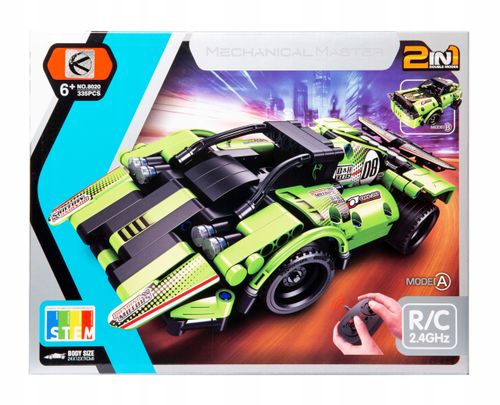 Klocki konstrukcyjne auto 2w1 sterowane na Arena.pl