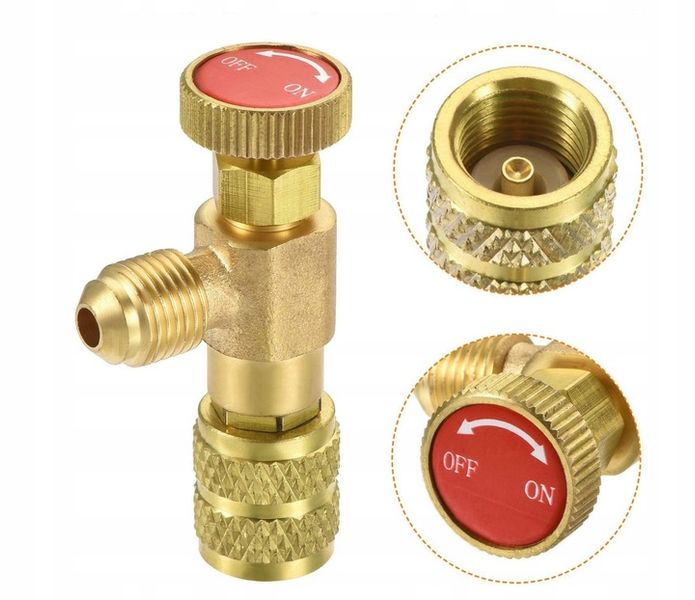 Zestaw zaworów serwisowych R134 R32 R410a R404 zdjęcie 3