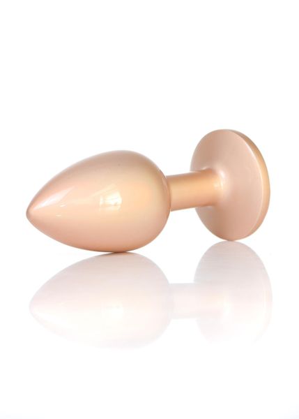 Plug-Jewellery Pearl Gold PLUG- Clear S zdjęcie 4