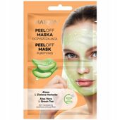 MARION SPA MASECZKA OCZYSZCZAJĄCA PEEL OFF ALOES I ZIELONA HERBATA 2X9 ML
