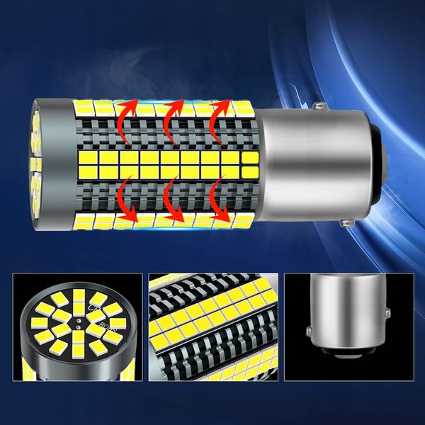 ŻARÓWKA P21/5W LED XSTORM DWUWŁÓKNOWA BAY15D CAN zdjęcie 2