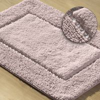 Dywanik łazienkowy bawełniany z kryształkami CHIC 50X70 różowy