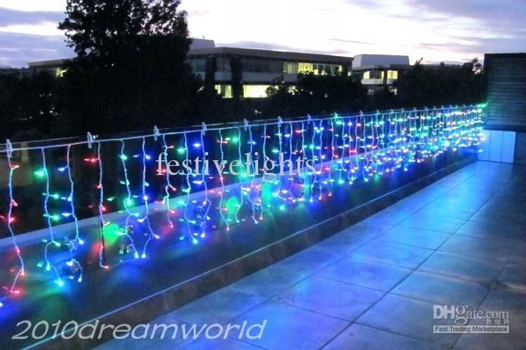 LAMPKI CHOINKOWE SOPLE 100-LAMPEK LED MULTIKOLOR zdjęcie 4