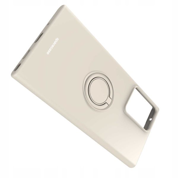 Spacecase Silicone Ring Galaxy Note 20 Ultra Bone zdjęcie 6