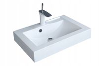 UMYWALKA 60x40 BIAŁA konglomerat naszafkowa