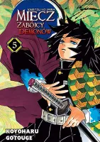Manga Miecz zabójcy demonów - akcja dramat komedia Kimetsu no Yaiba Tom 5