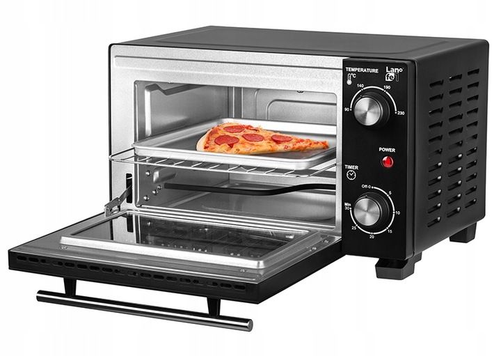 Piekarnik elektryczny Lafe 800W 10L Termostat zdjęcie 9