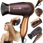 Suszarka do włosów mała lekka kompaktowa turystyczna składana rączka 1200W